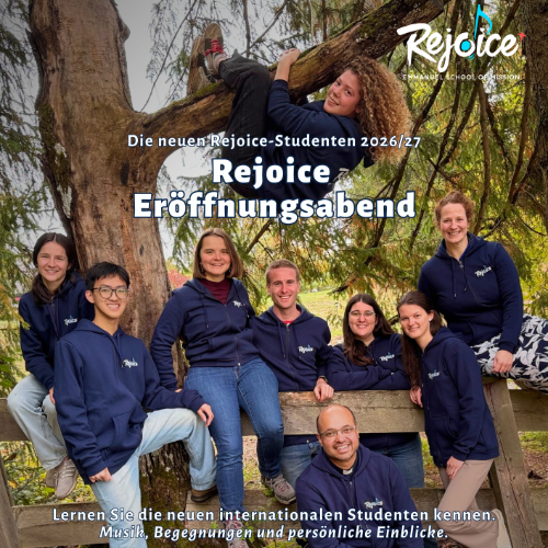 Rejoice-Eröffnungsabend